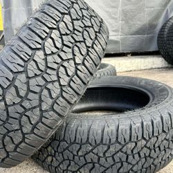 275 55 20 GOODYEAR WRANGLER WORKHORSE AT NEW TIRES 