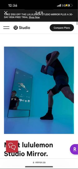 LULULEMON Interactive Workout Gym Mirror 