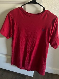 Polo Ralph Lauren Red Crew Neck T-Shirt