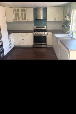 Kitchen cabinets