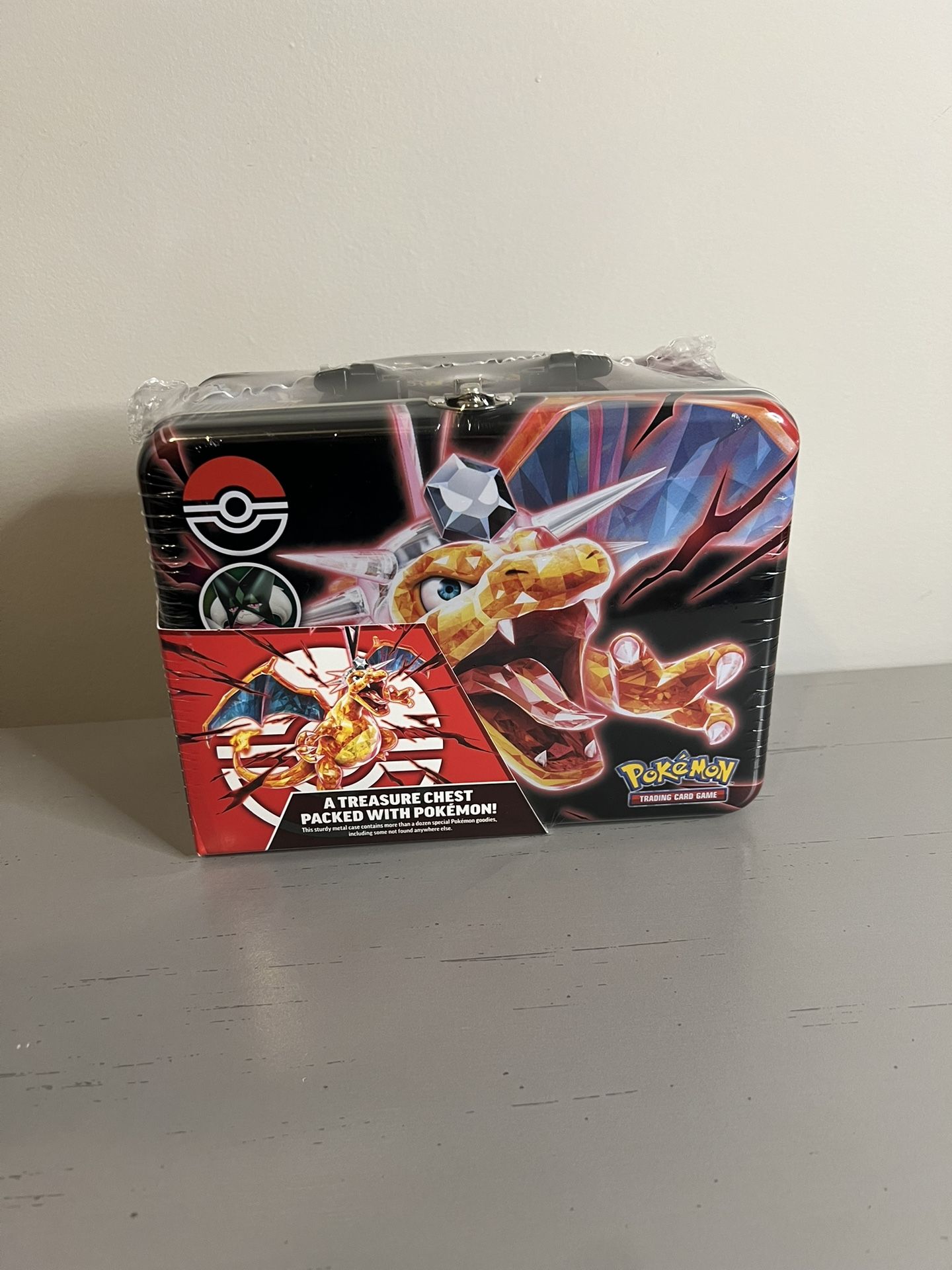 Pokemon TCG Charizard Fall Collector Treasure Chest Tin 2023
