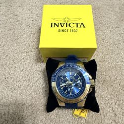 Invicta Aviator Skyshock Men's Watch - 50mm, Blue
