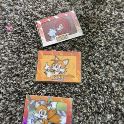 Sonic the Hedgehog Trading Cards - Tails and Knuckles