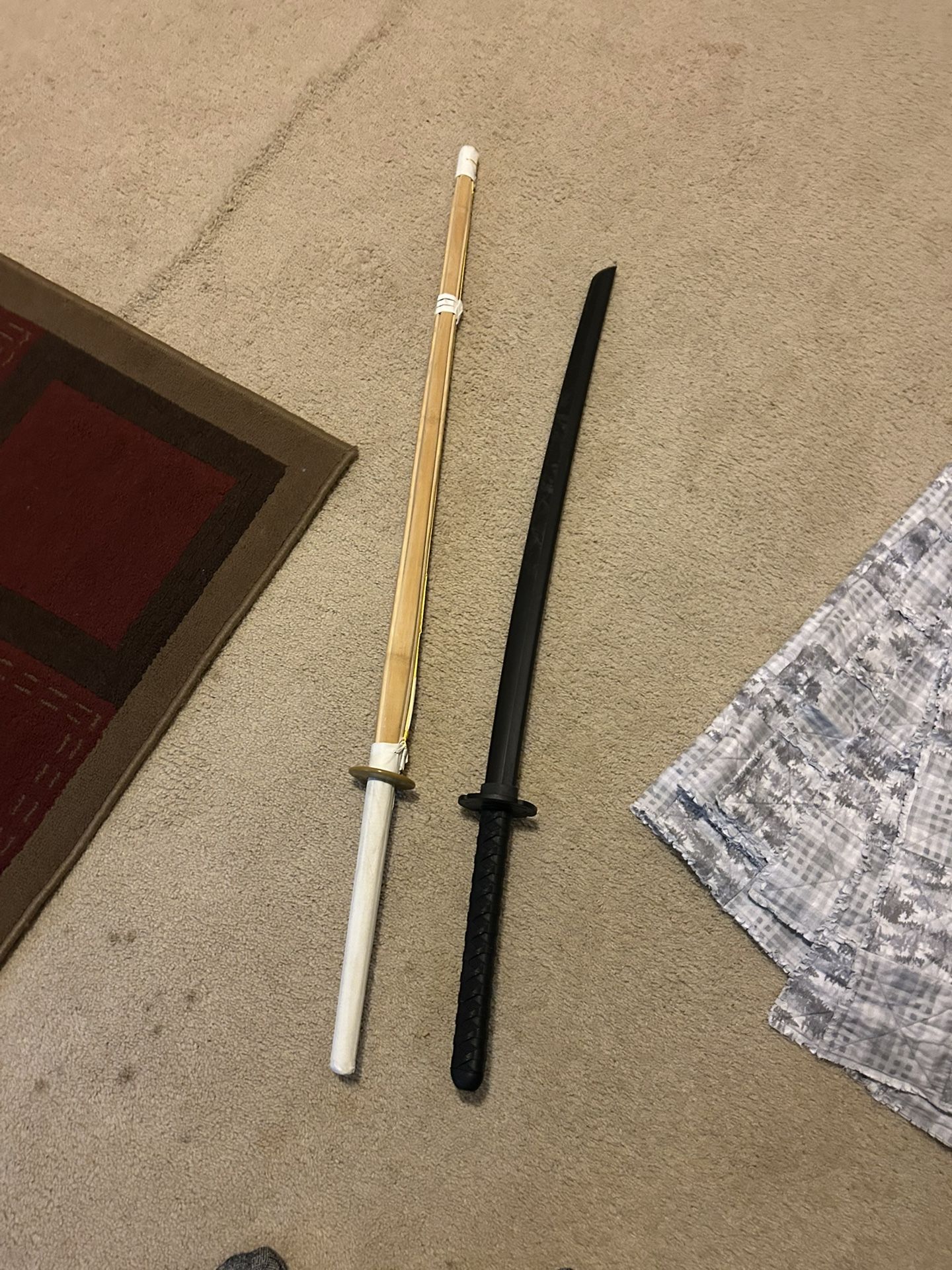 Kendo And Plastic Katana