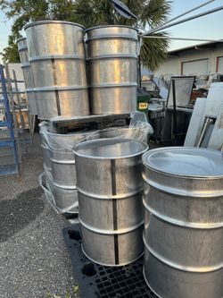 STAINLESS STEEL DRUMS 