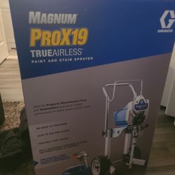 Airless Sprayer Paint and Stain Pro X19