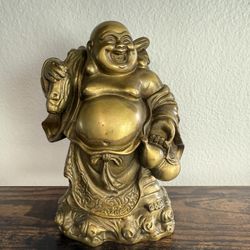Maitreya Buddha with a money bag