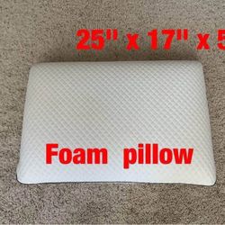 Foam  pillows   -  $15  each