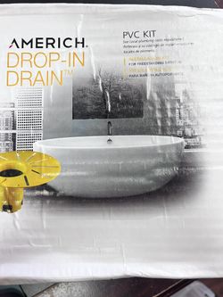 Drop-in Drain Americh PVC Kit
