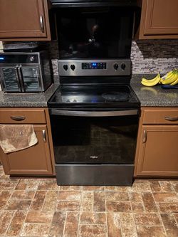 Electric range stove