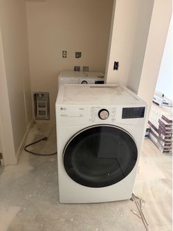 LG ThinQ new! Washer and dryer. Does not fit