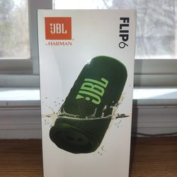 JBL Flip 6 Mini Portable Wireless Bluetooth Outdoor Stereo green