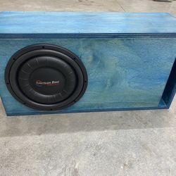 American Bass 12” 2000 Watt
