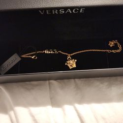 Versace Anklet  From Goat