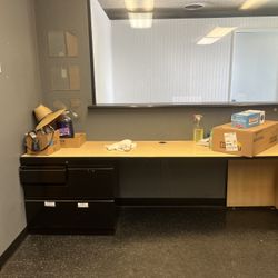 Office Desk And Drawers Only