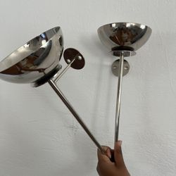 Cb2 Stainless Steel Candle Holders