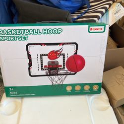 Basketball Hoop Sports Set-New $15