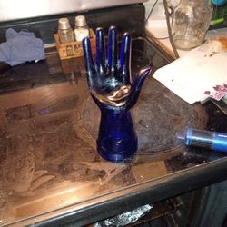 Cobalt Blue Hand