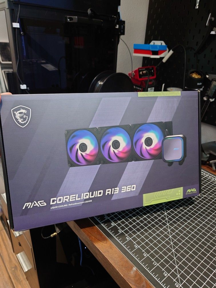MSI MAG Coreliquid A13 360 - AIO ARGB CPU Liquid Cooler - 360mm Radiator