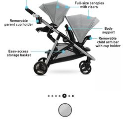 Graco Grew Double Stroller 