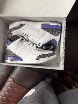 Jordan 3 Retro “Dark Iris” 6/5 (GS)