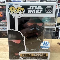 EXCLUSIVE Purge Trooper Funko Pop Bobblehead #635 Star Wars Disney Obi-Wan Alt