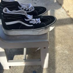 High Top Chunky Vans Size 8.5 