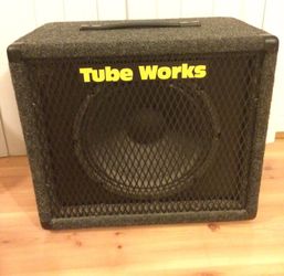 Tube Works Real Tube 1x12 Guitar Speaker Cabinet Cab Made in