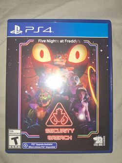 Five Nights at Freddys: Security Breach (ps4) excellent condition