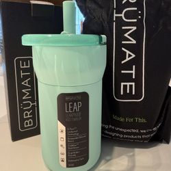 BruMate Leap for Kids In Mint12oz Tumbler  Limited Edition.