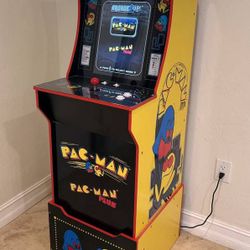 Arcade1Up Pac-Man - Classic 2-in-1 Home Arcade with Riser
