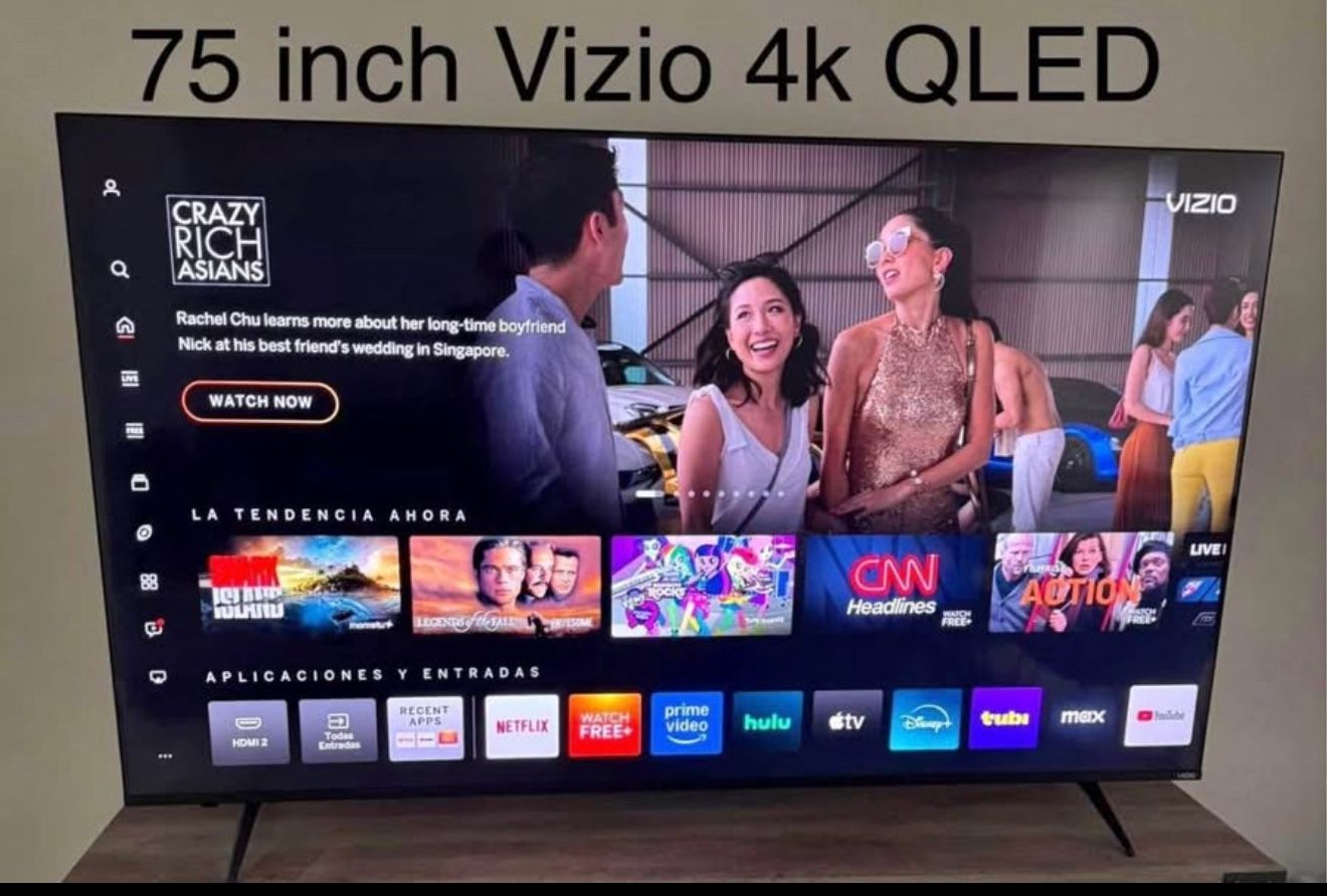 Vizio Qled 75” Smart Tv