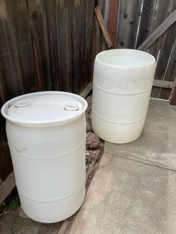 Plastic barrels