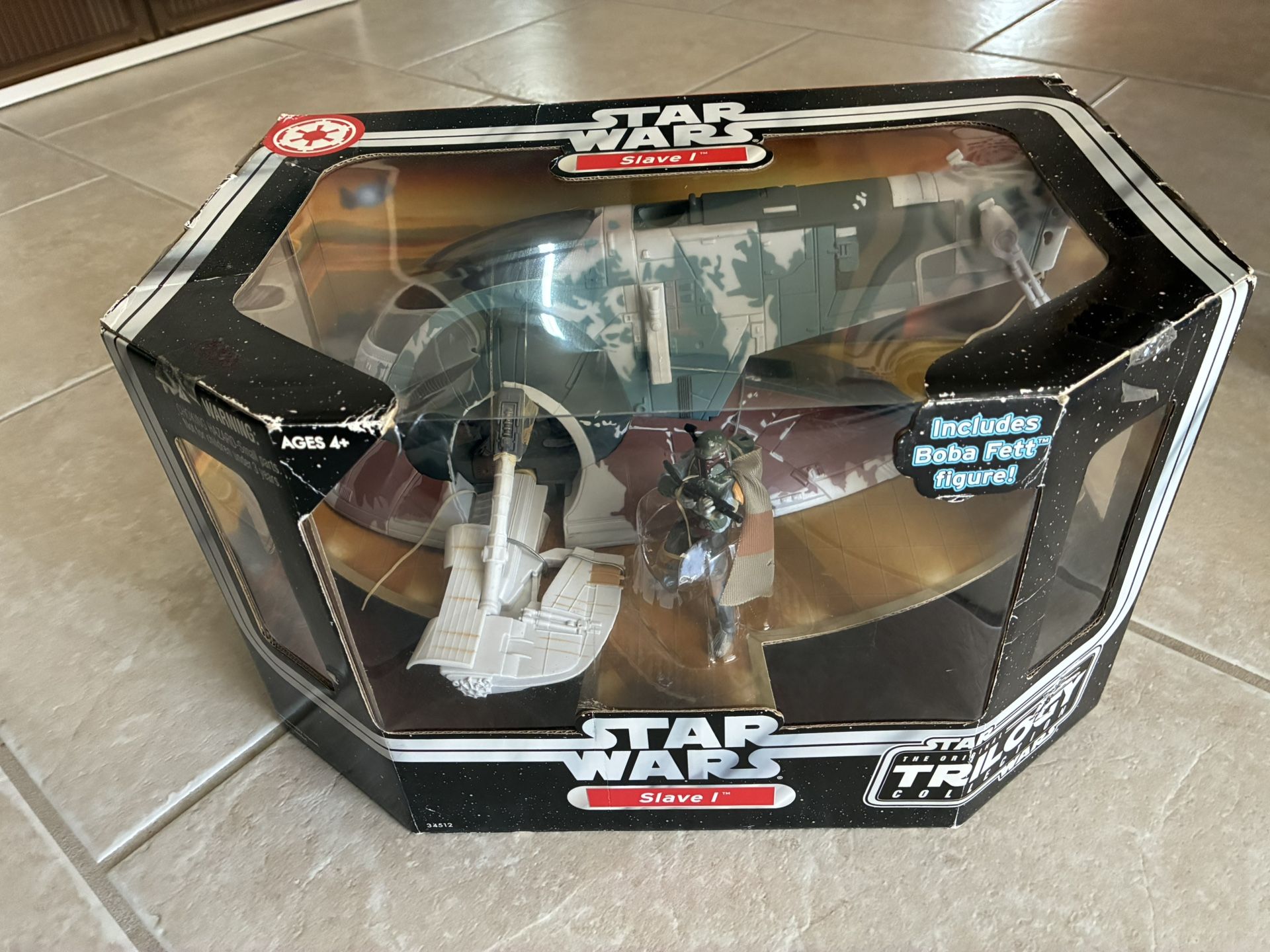 2004 Star Wars Original Trilogy Collection Slave I with Boba Fett Figure Sealed 2004. Check Out My Other Star Wars Items For Sale