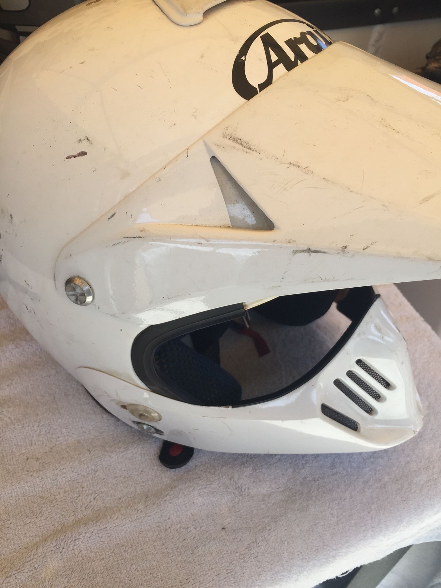 Arai dirt bike helmet size XXL 25$$$$