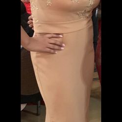 Gold Dress 