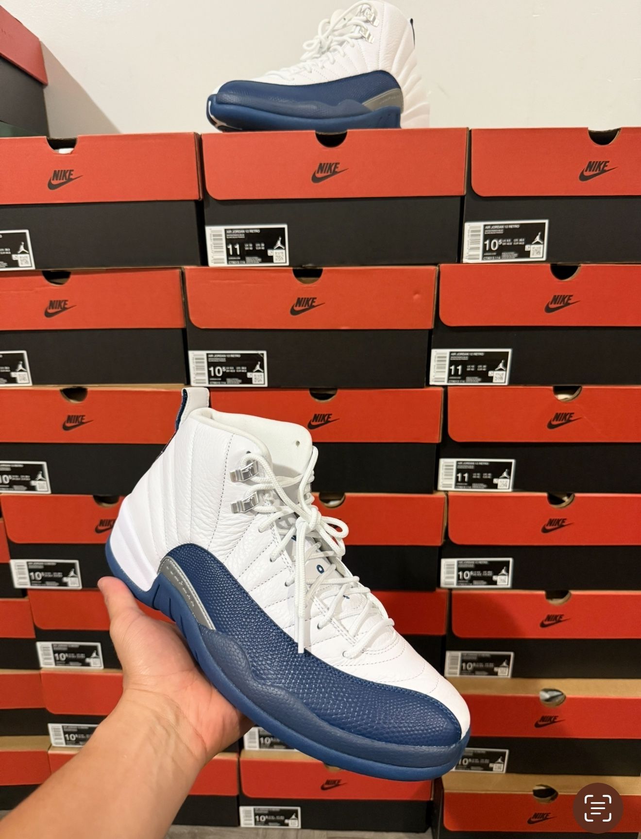 Jordan Retro 12 French Blue Early Pairs