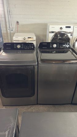 Samsung set washer and dryer top loader
