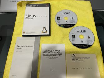 Sony PlayStation 2 Linux 1.0  Cib Rare NTSC Us Version 