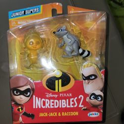 *NEW INCREDIBLES. JACK-JACK AND RACOON
