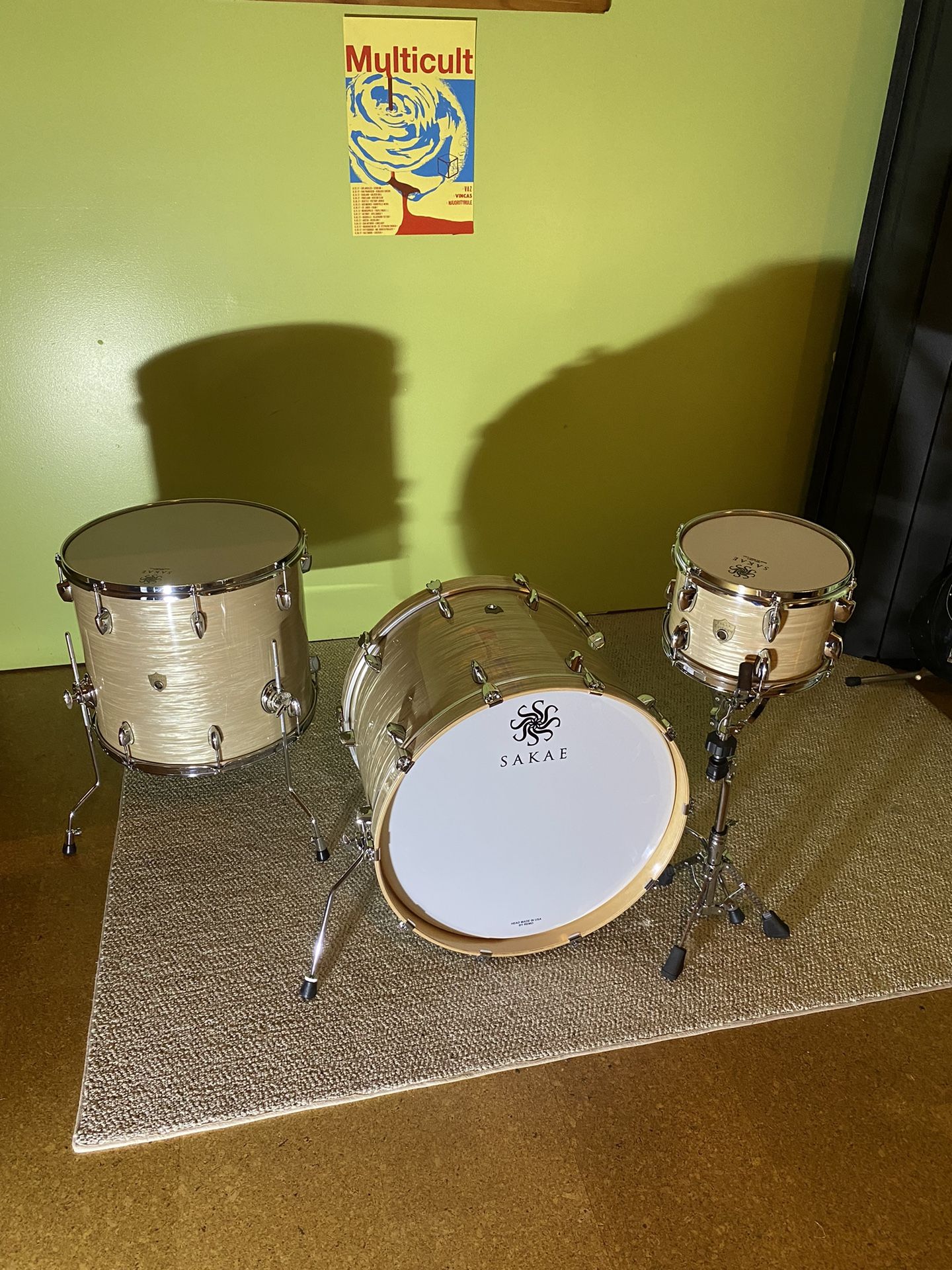 New Sakae Drum Set