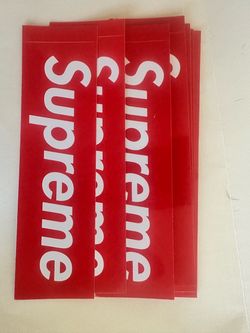 Supreme stickers