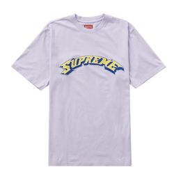 Supreme - Appliqué Arc S/S Top (SS22) - Lavender - 2XL