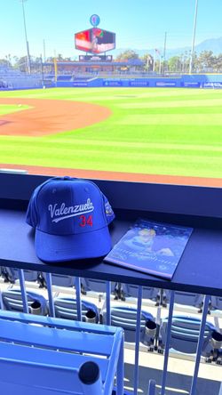 Fernando Valenzuela Dodger Buzzers promo hat