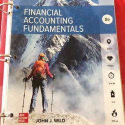 Financial Accounting Fundamentals Textbook 