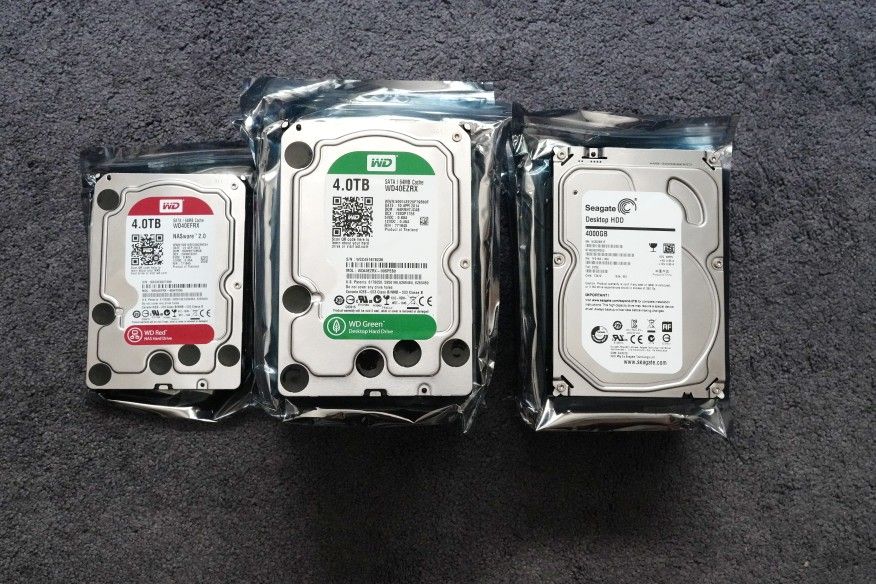 4TB Bare Internal Hard Disks (13 of them)