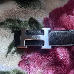 Black Designer Style Belt & Wallet Set