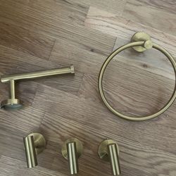 Brass Bathroom Hardware