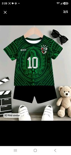 Mexico jersey toddler and men