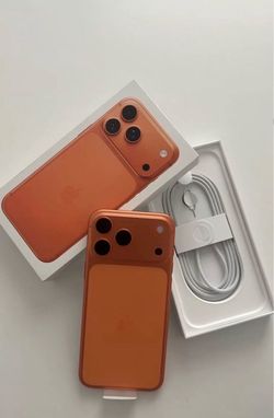 iPhone 17 pro max orange